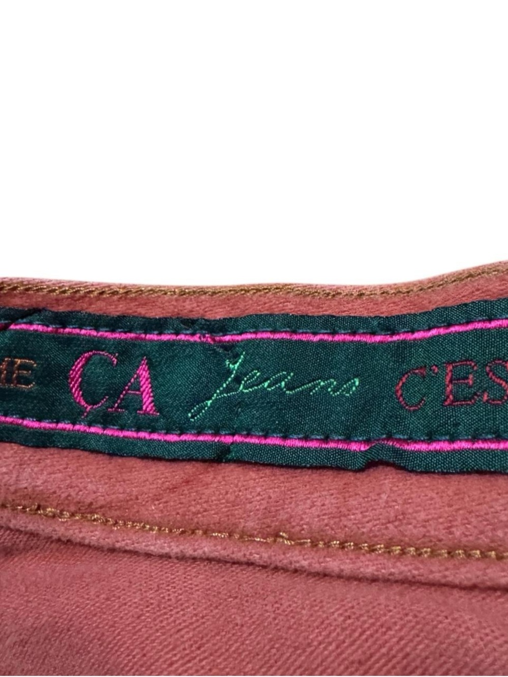 vintage 80s c’est comme ca italian mini skirt - Picture 6 of 6